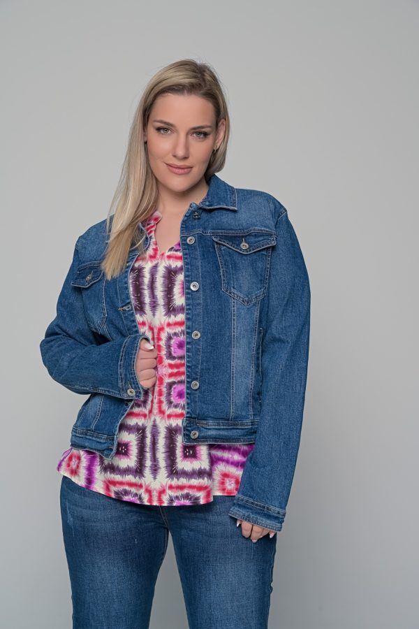 JACKET JEAN ΕΛΑΣΤΙΚΟ