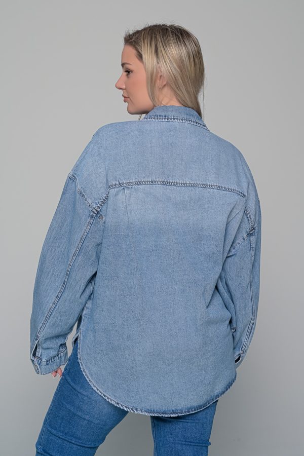 JACKET JEAN ΠΟΥΚΑΜΙΣΟ - Image 3