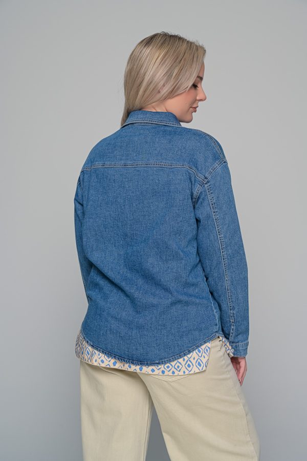 JACKET JEAN ΠΟΥΚΑΜΙΣΟ - Image 2