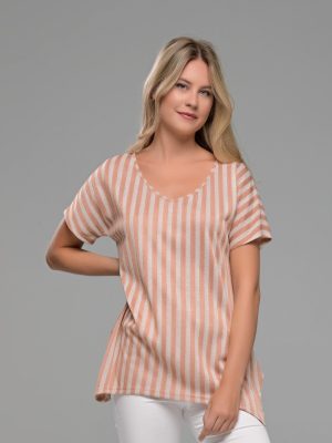 ΜΠΛΟΥΖΑ ΒΙΣΚΟΖΙ ΜΕ ΛΟΥΡΕΞ