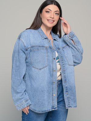 JACKET JEAN ΠΟΥΚΑΜΙΣΟ