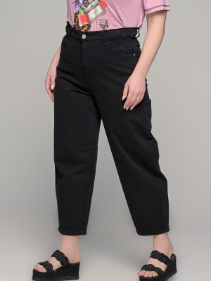 JEAN BAGGY ΜΕ ΛΑΣΤΙΧΟ ΣΤΗ ΜΕΣΗ